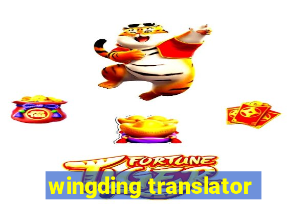 wingding translator